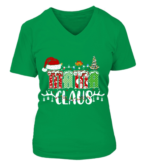MAMA CLAUS V-neck T-Shirt Woman