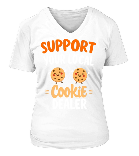 Support your local cookie dealer V-neck T-Shirt Woman