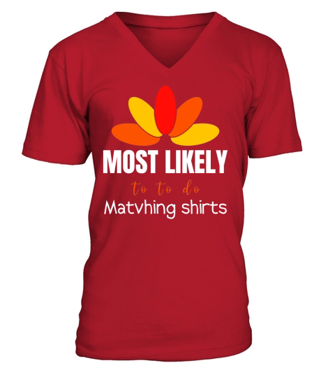 Thanks Giving 21 V-Neck T-shirt