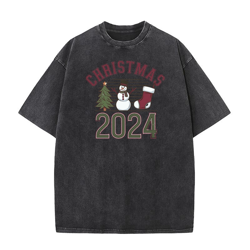 Christmas 2024 (3) Washed T-Shirt
