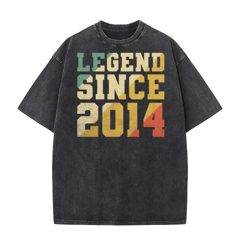 Legend Since 2014 Washed T-Shirt
