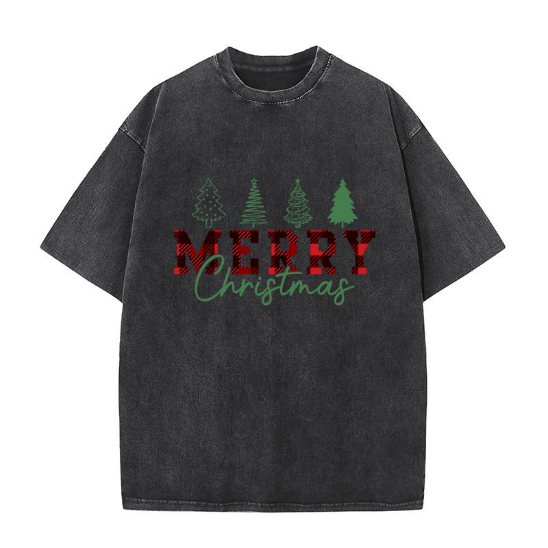 Merry Christmas 19 06 Washed T-Shirt