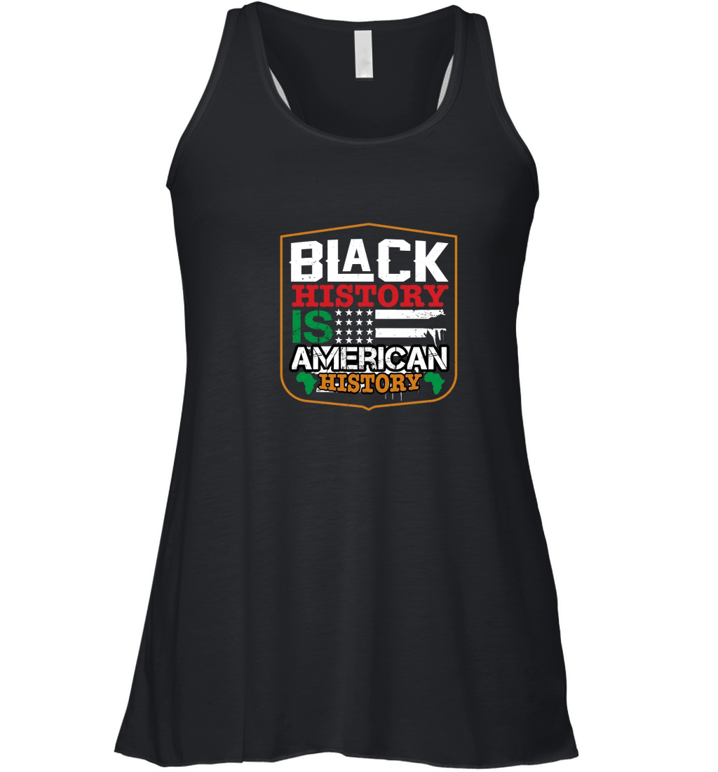 Balck history is american history Women's Flowy Tank Top