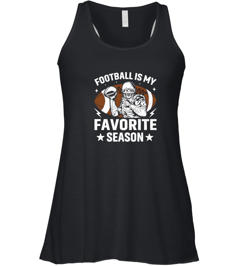 FOOTBALL IS MY FAVORITE SEASON Women's Flowy Tank Top