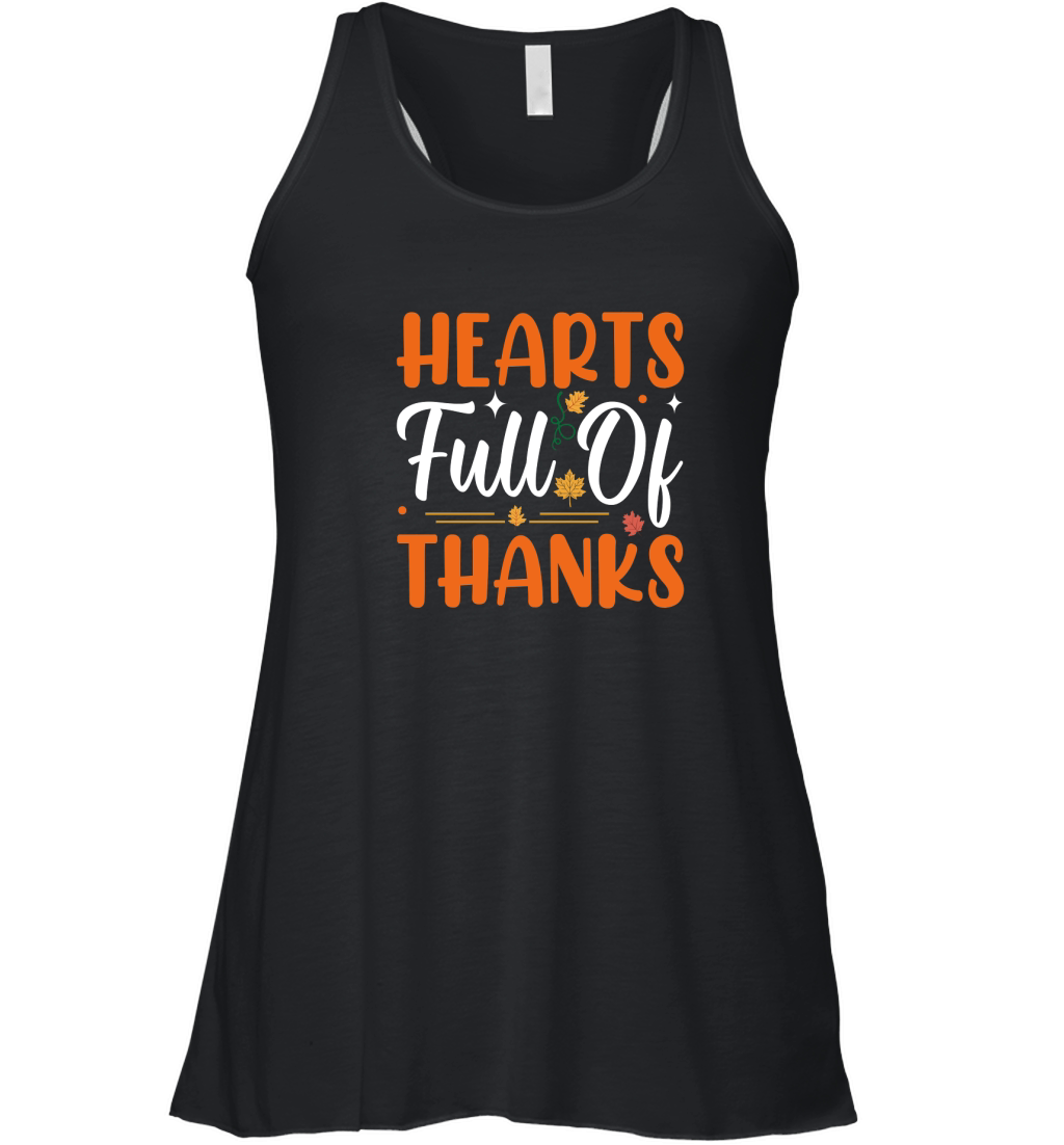 HEARTS FULL OF THANKS Women's Flowy Tank Top