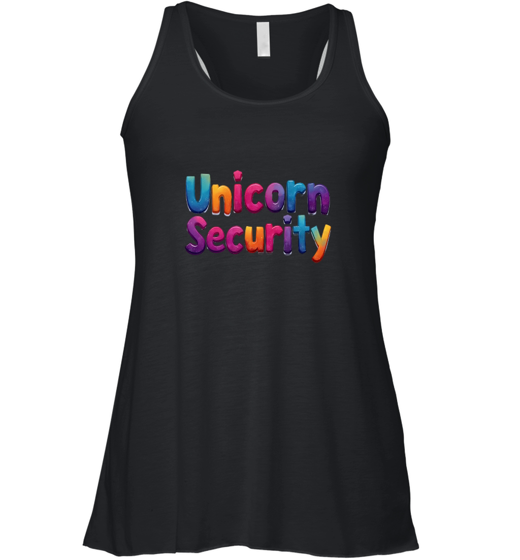Magical Unicorn Security Women's Flowy Tank Top