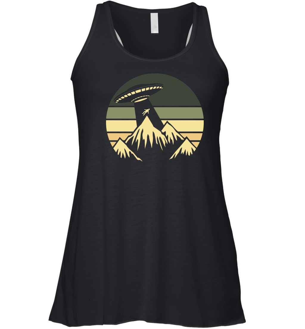 Vintage UFO Alien 34 Women's Flowy Tank Top