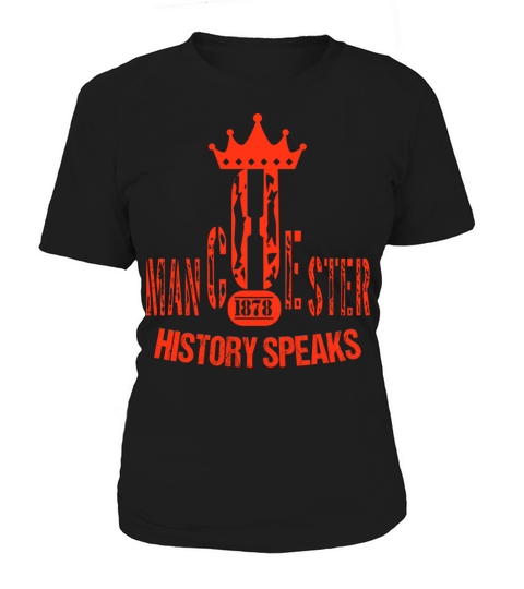 Manchester United 1878 The History Speaks REDCOLOR Women's T-Shirt