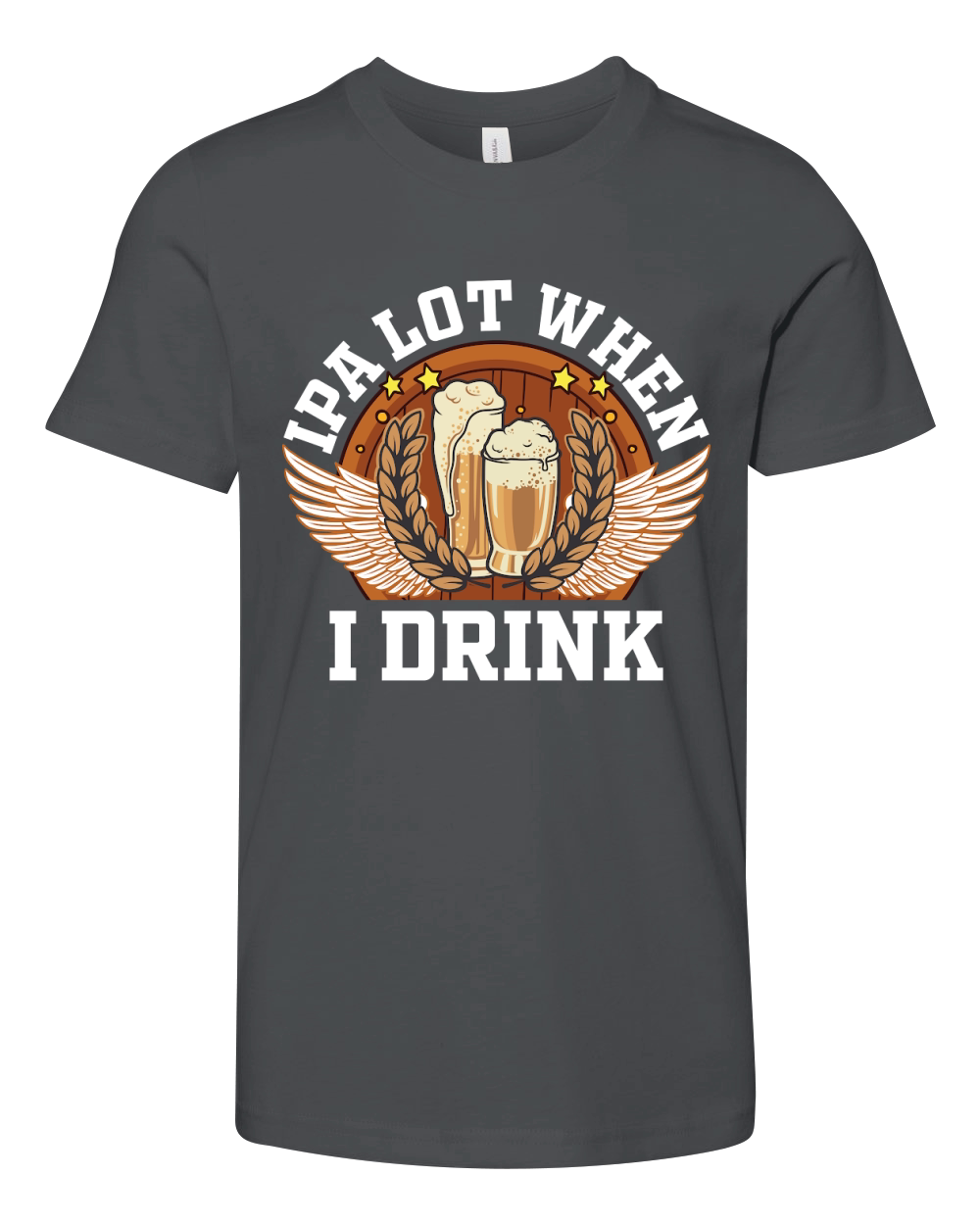 IPA Lot When I Drink Youth Unisex Jersey Tee
