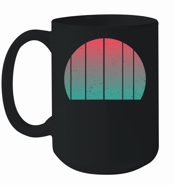 Vintage Retro Sunset (7) Ceramic Mug