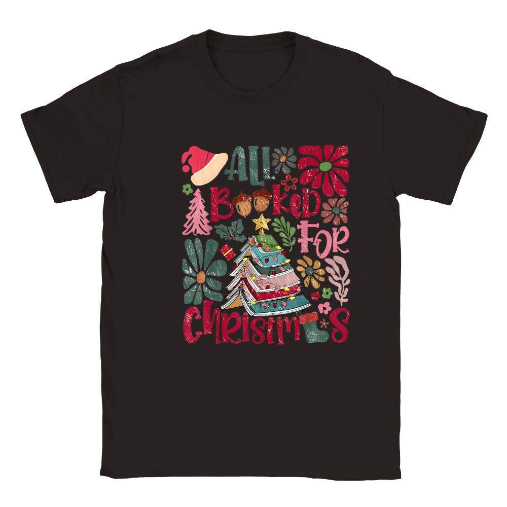 All booked for christmas 7 Classic Kids Crewneck T-shirt