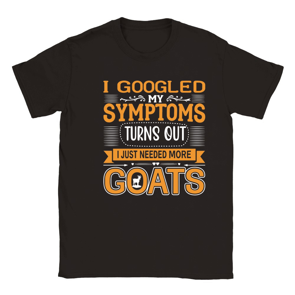 I googled symptoms turns out i just needed more goats Classic Kids Crewneck T-shirt
