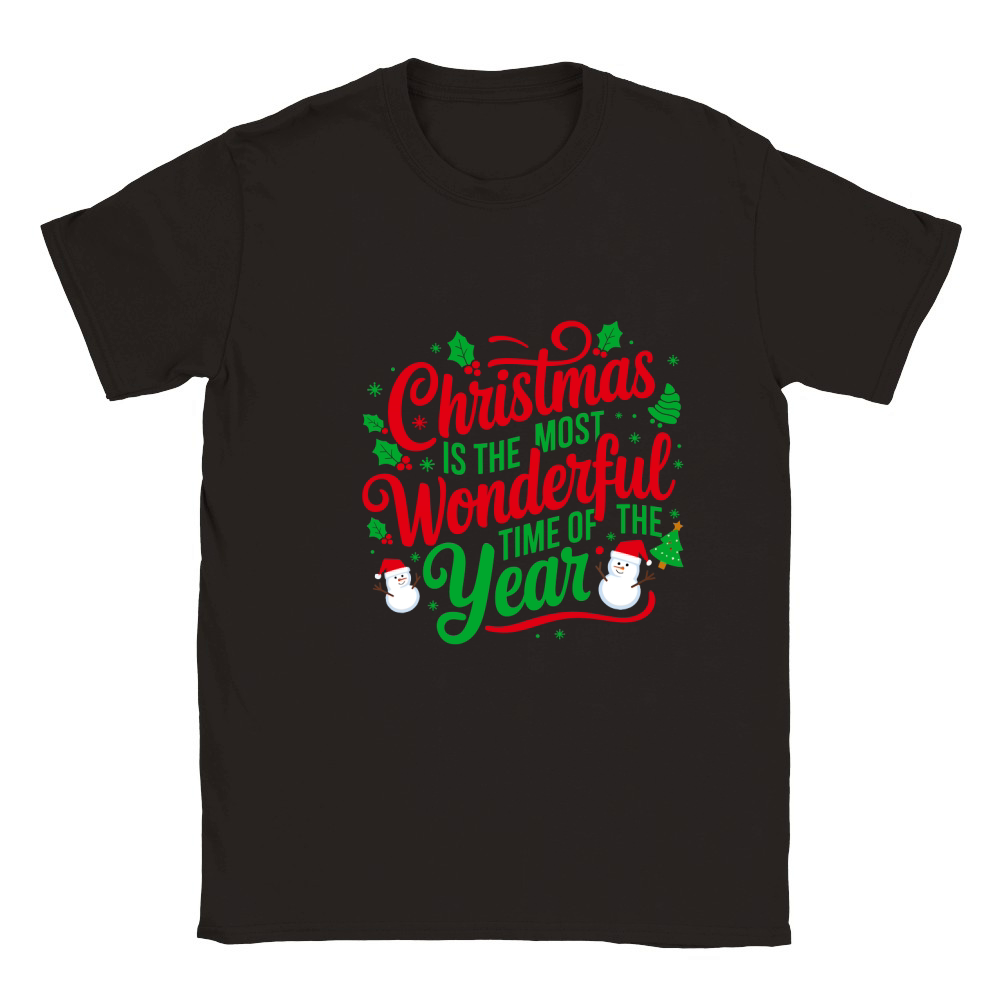 Its The Most Wonderful Time Of The Year 1 Classic Kids Crewneck T-shirt