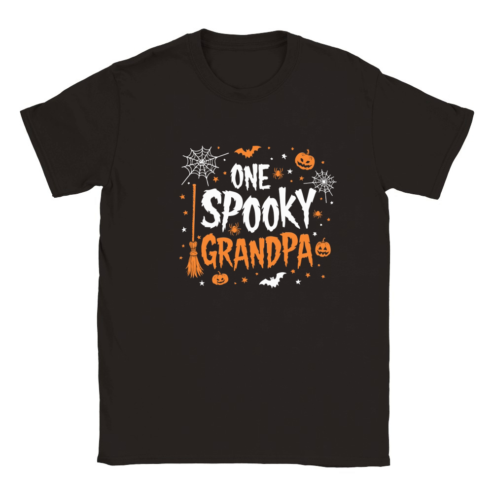 One spooky grandpa Classic Kids Crewneck T-shirt