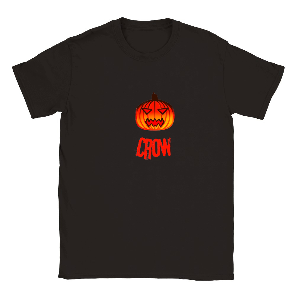 Pumpkin Crow Classic Kids Crewneck T-shirt