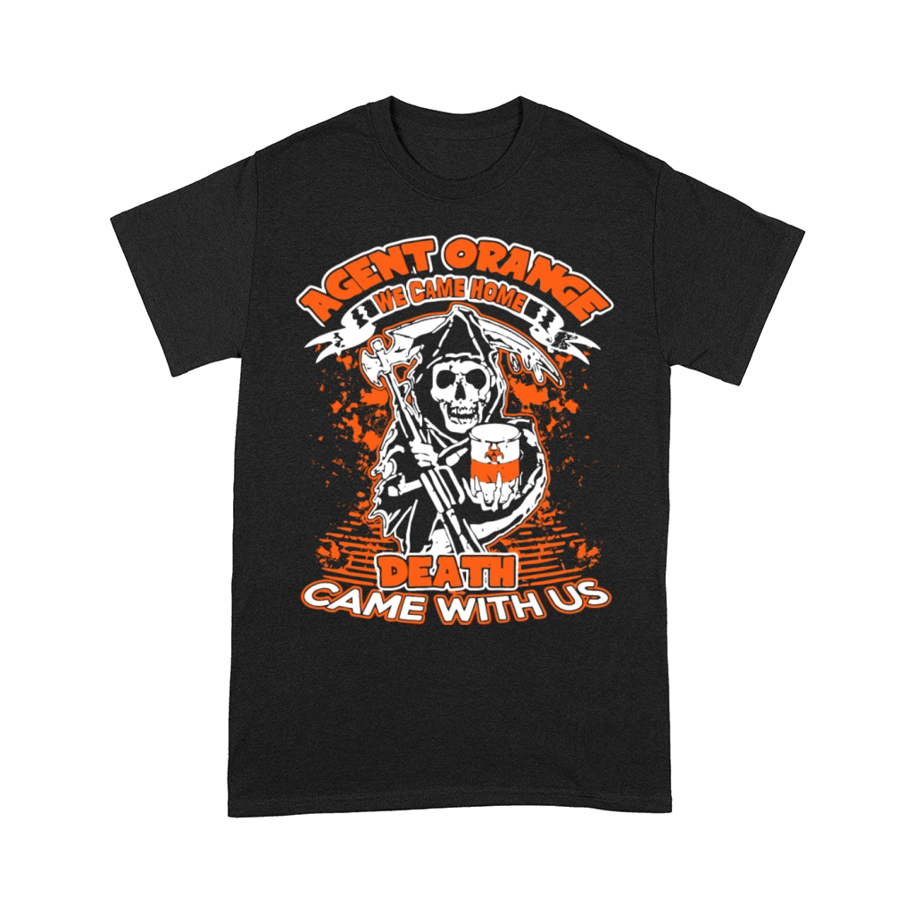 Agent Orange We Came Home Death Came With Us Shirt Comfort T-shirt