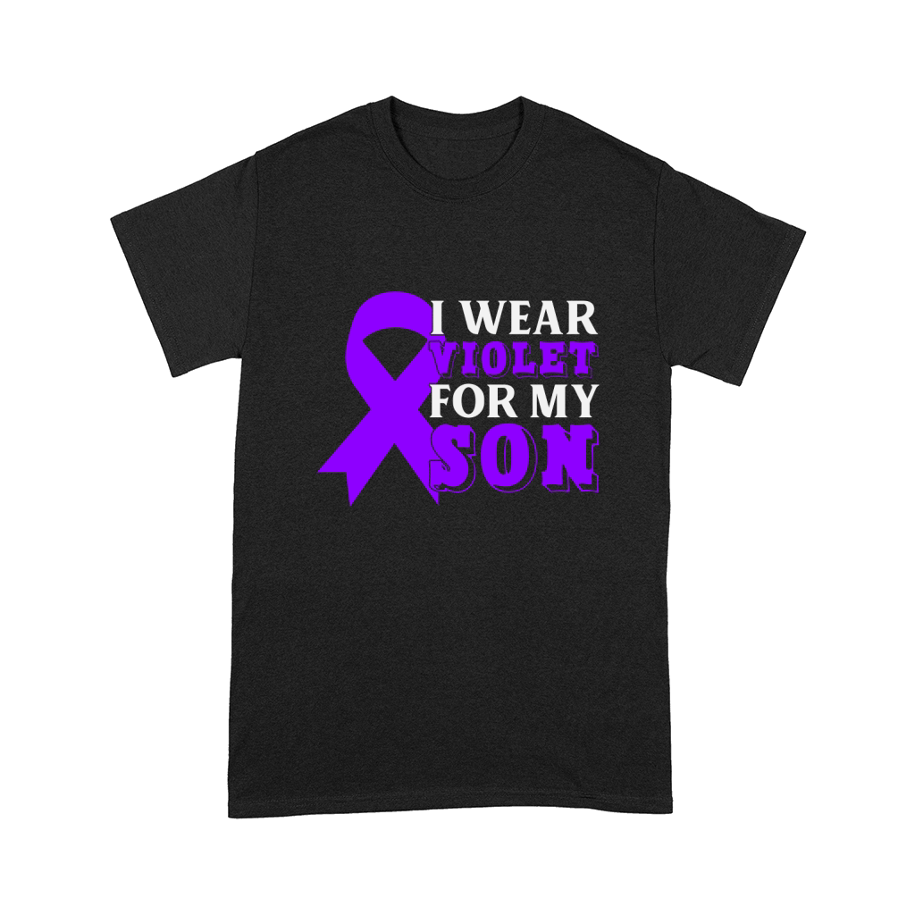 I Wear Violet for my Son Comfort T-shirt