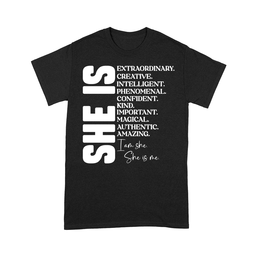 She is Extraordinary Creative Comfort T-shirt