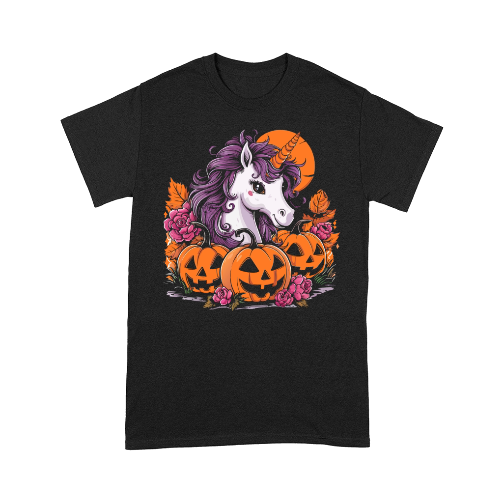 Unicorn and pumpkins Comfort T-shirt