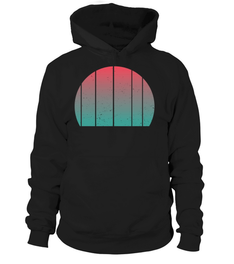 Vintage Retro Sunset (7) Hoodie Unisex