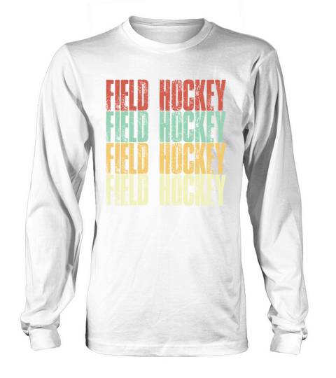 Field Hockey Vintage Long sleeved Unisex