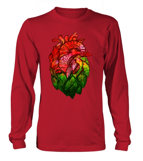 Hop Heart Craft Beer Long sleeved Unisex