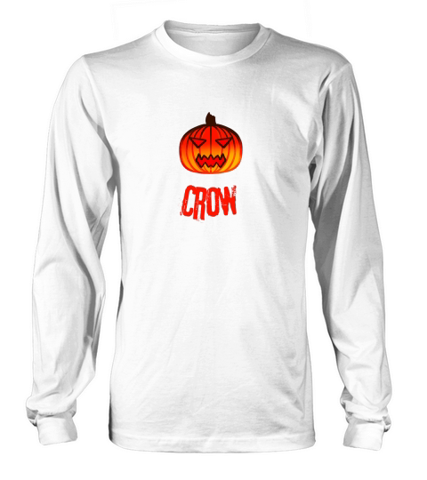 Pumpkin Crow Long sleeved Unisex