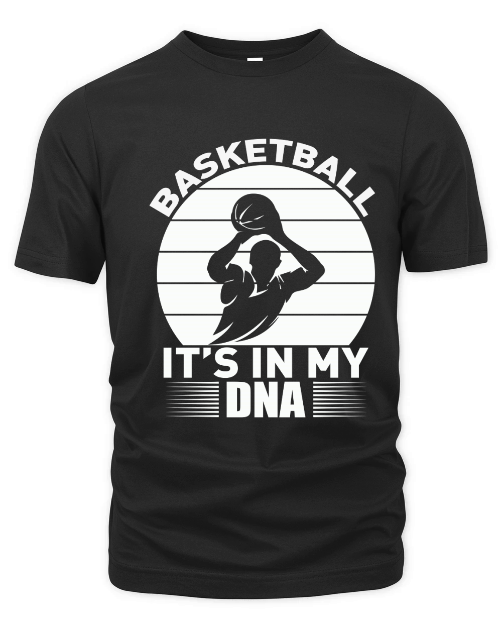 BASKETBALL ITS IN MY DNA Organic Unisex T-shirt