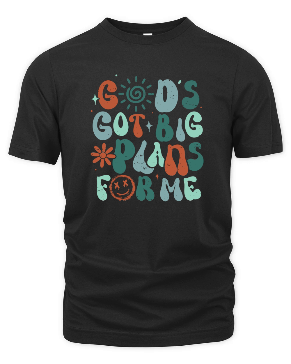Gods Got Big Plans for Me Organic Unisex T-shirt