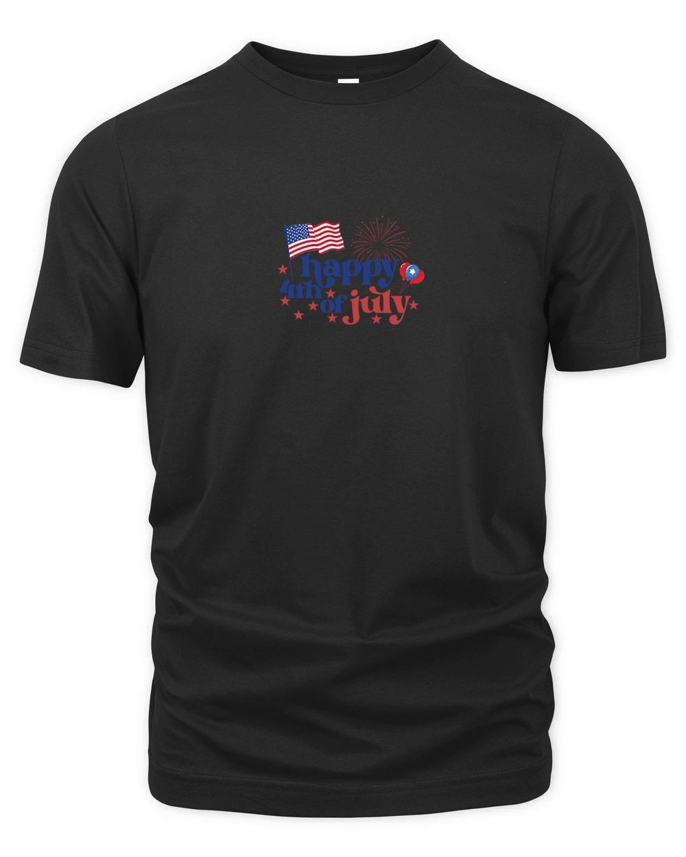 Happy 4th of July 5 04 Organic Unisex T-shirt