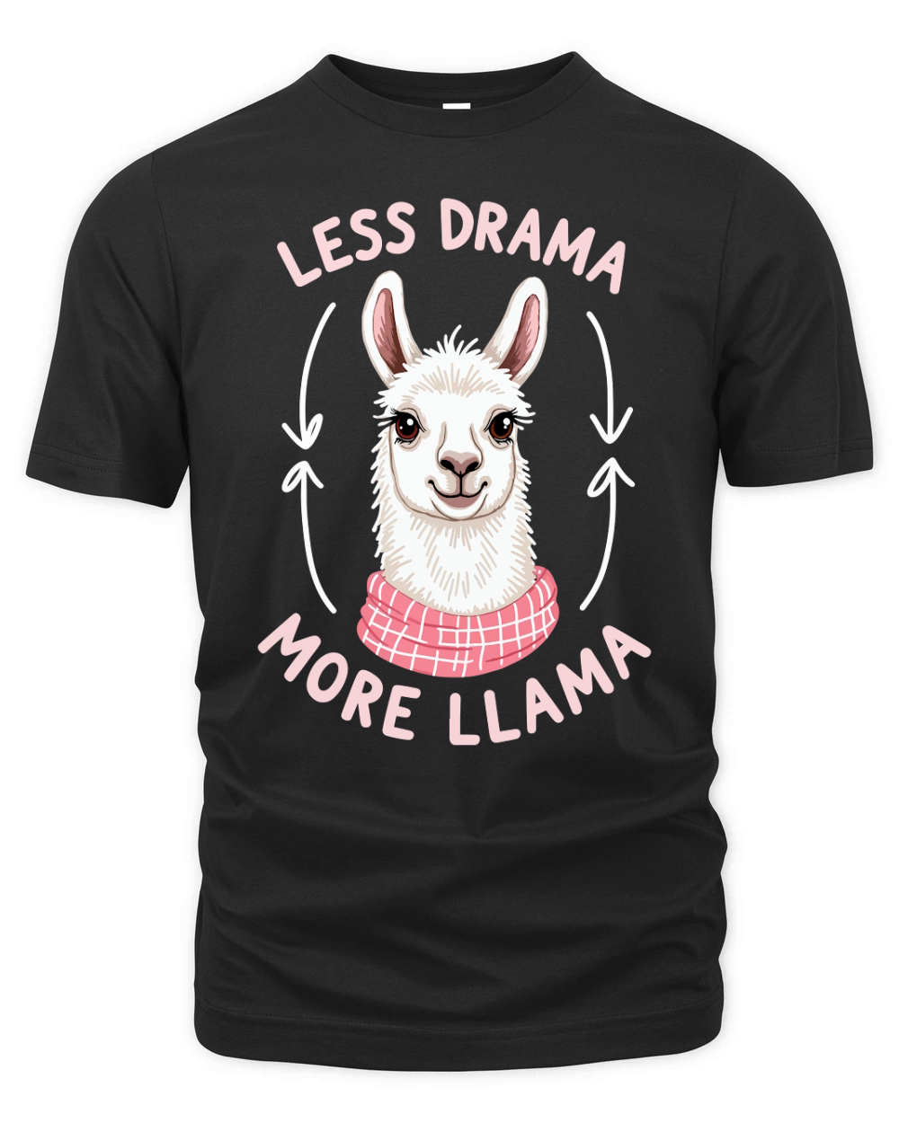Less drama more llama Organic Unisex T-shirt