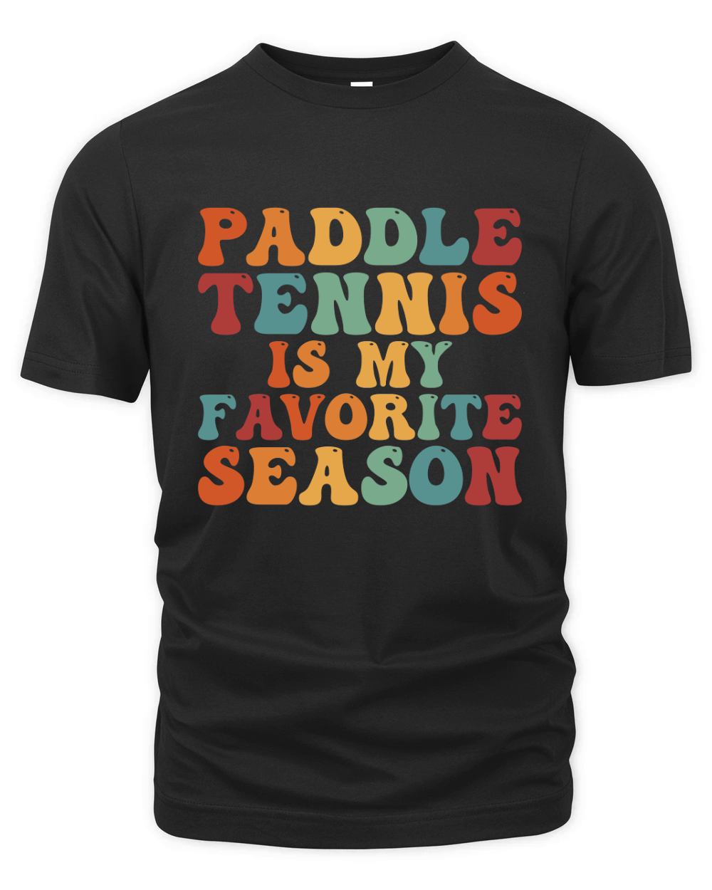 Paddle Tennis Is My Favorite Season Organic Unisex T-shirt