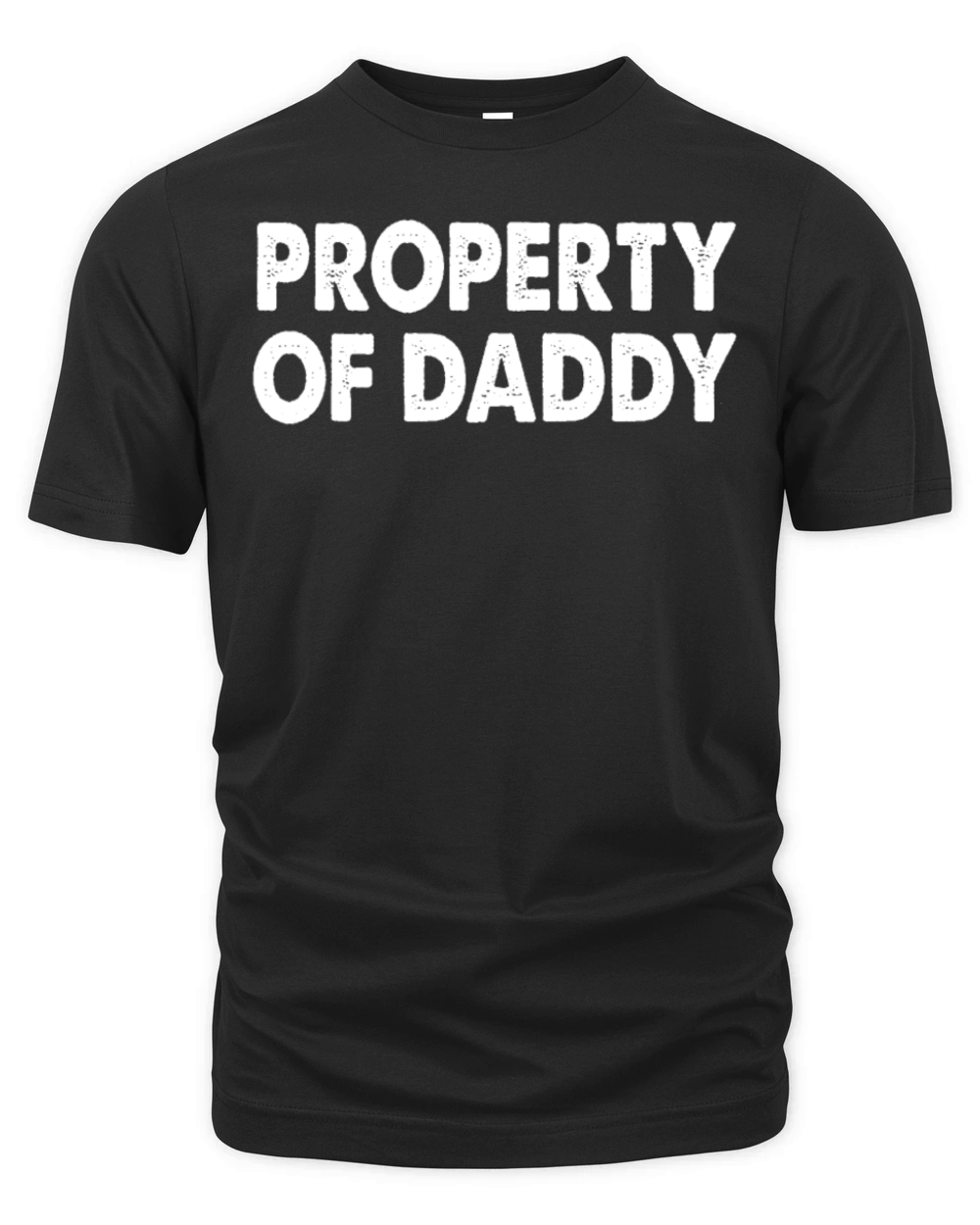 Property Of Daddy Dirty Adult Sex Humor Fun Gift Organic Unisex T-shirt