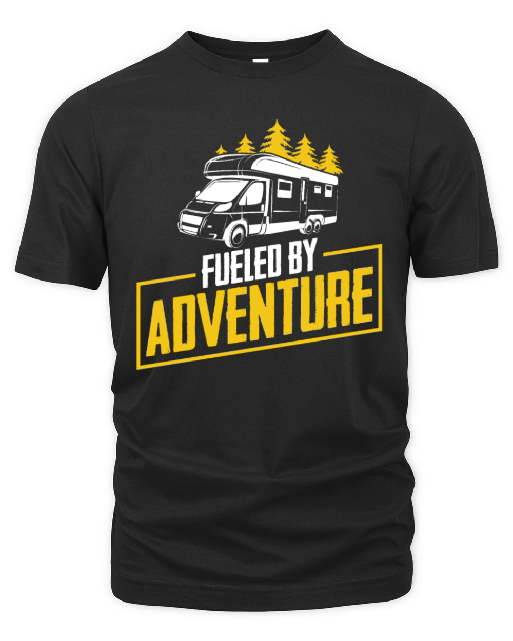 RV Camper Van Motorhome Caravan Organic Unisex T-shirt