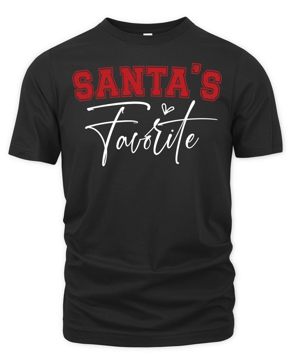 Santas Favorite white Organic Unisex T-shirt