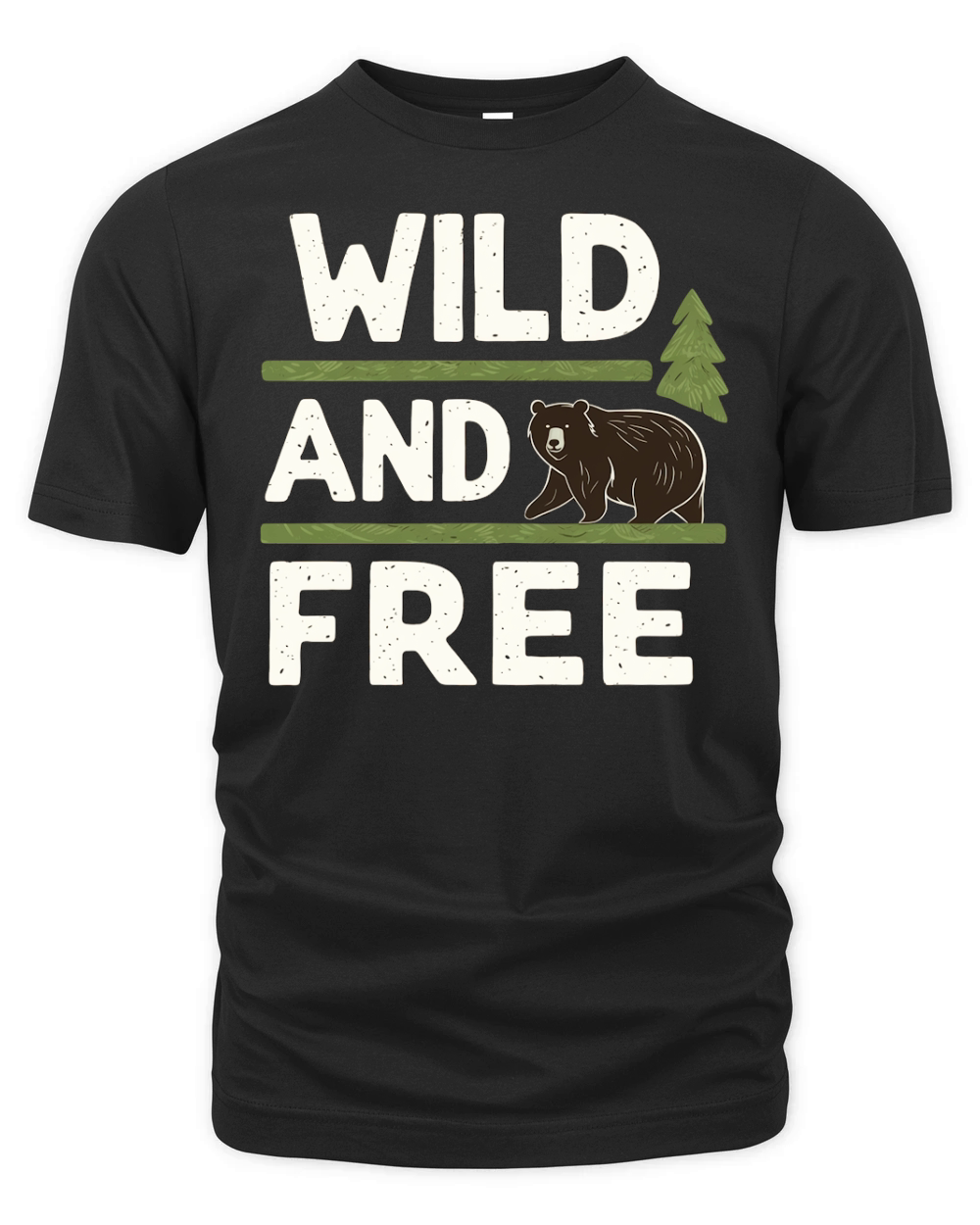 Wild and free Organic Unisex T-shirt