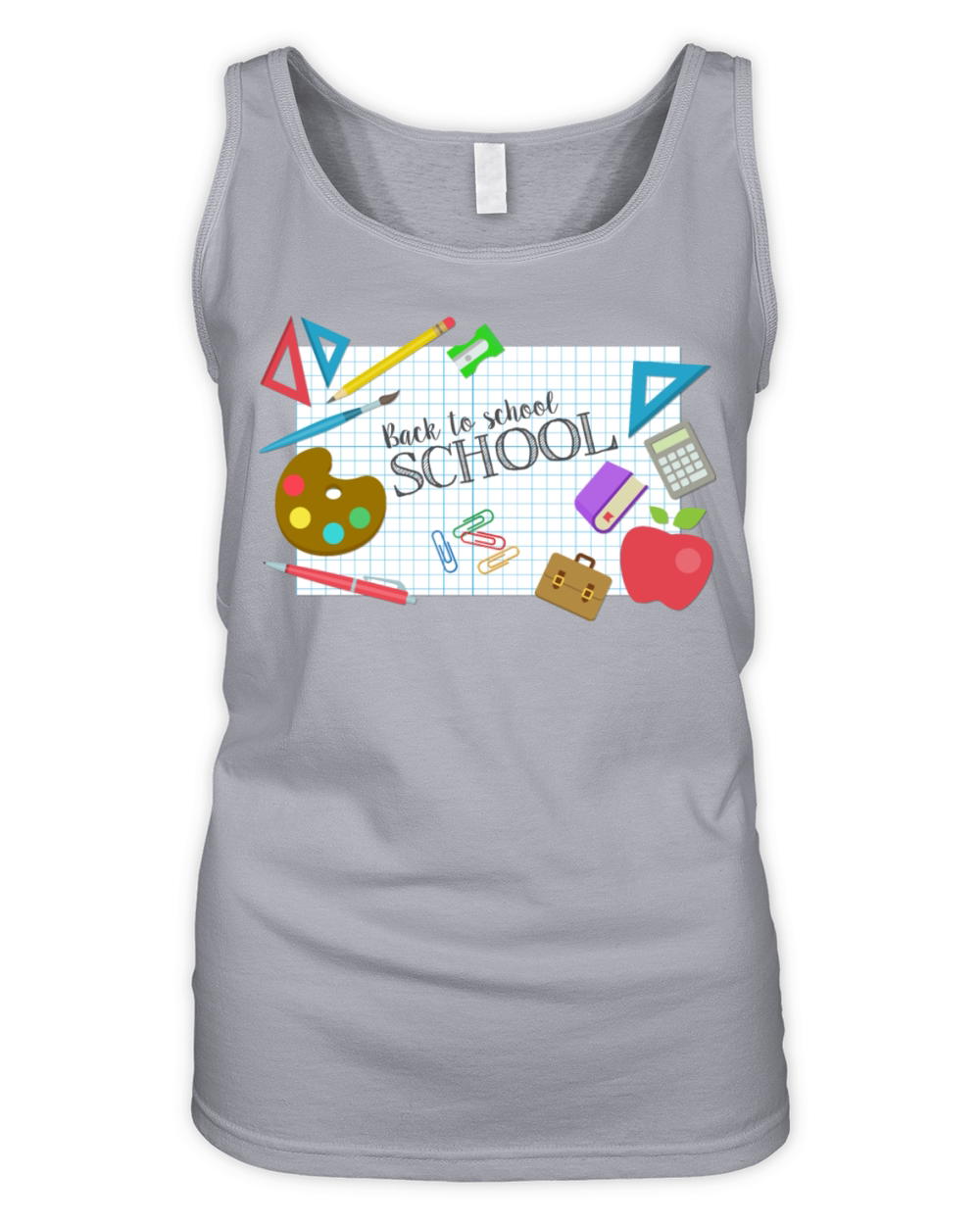 Back to school accessory Organic Women's Tank Top