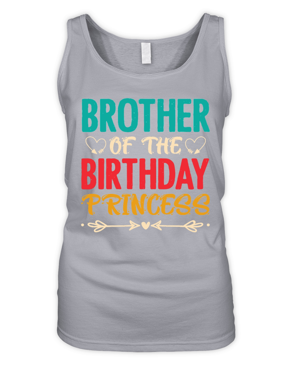 Brother Of The Birthday Princess  (1) Organic Women's Tank Top