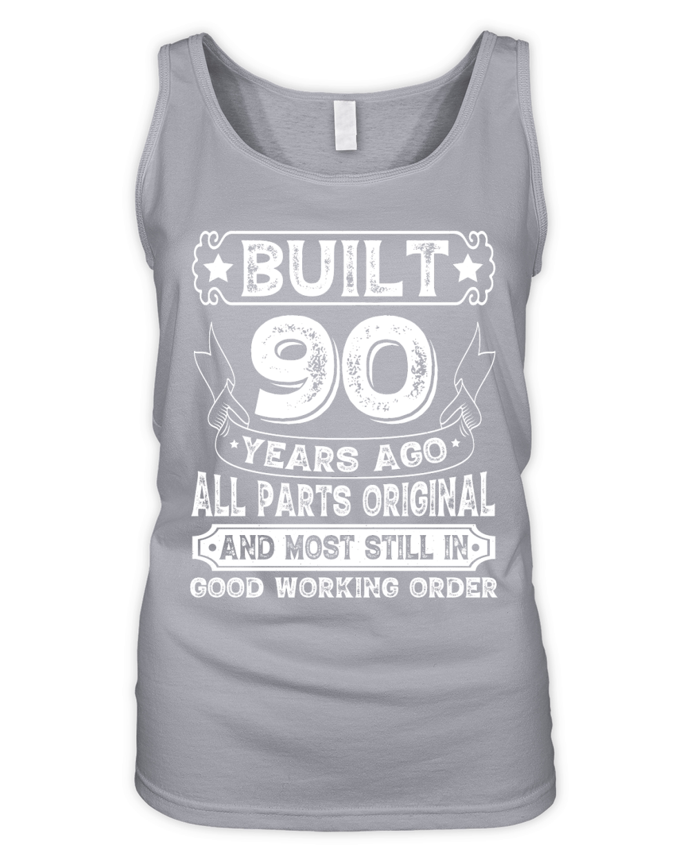 Built 90 Years Ago All Parts Original  (2) Organic Women's Tank Top