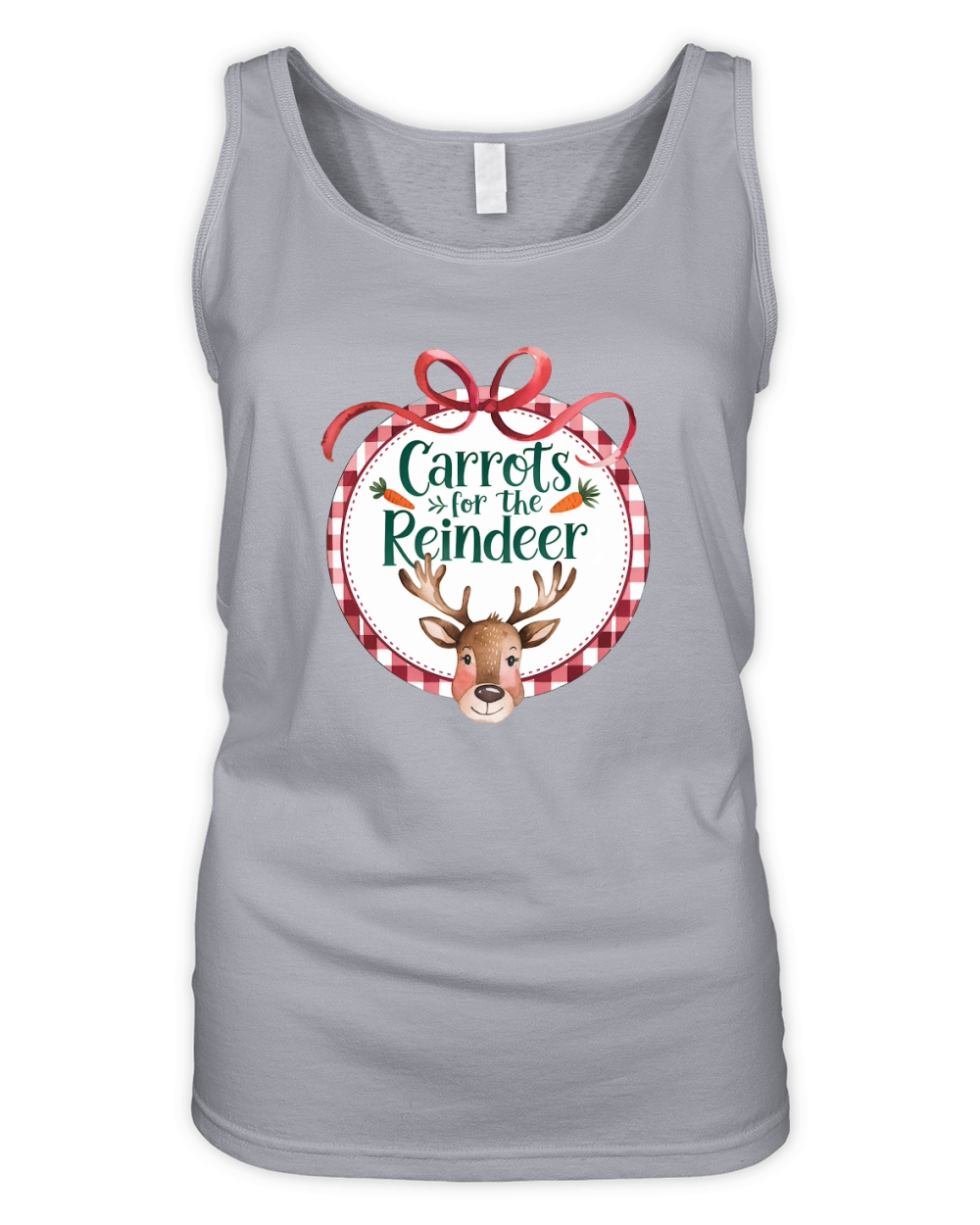 Carrots for The Reindeer Christmas Santa 1 Organic Women's Tank Top