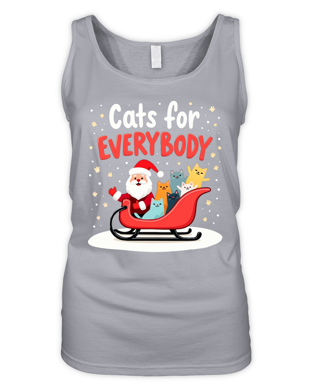 Cats for everybody 3 Organic Women's Tank Top