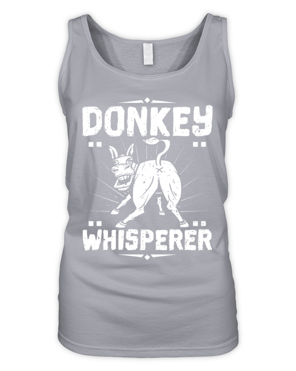 Donkey Whisperer Organic Women's Tank Top