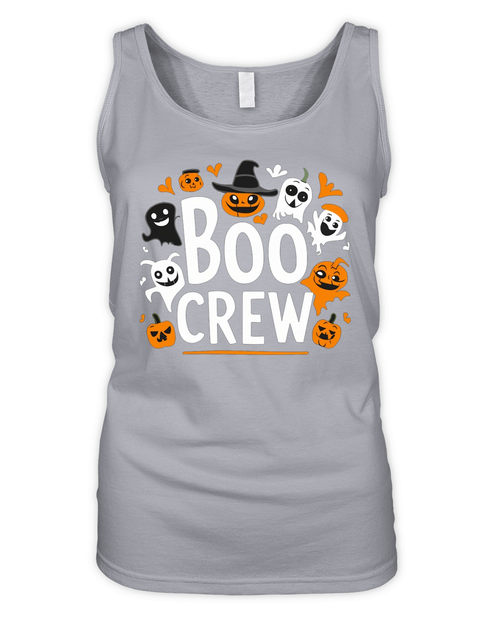 Halloween Boo Crew Organic Women's Tank Top