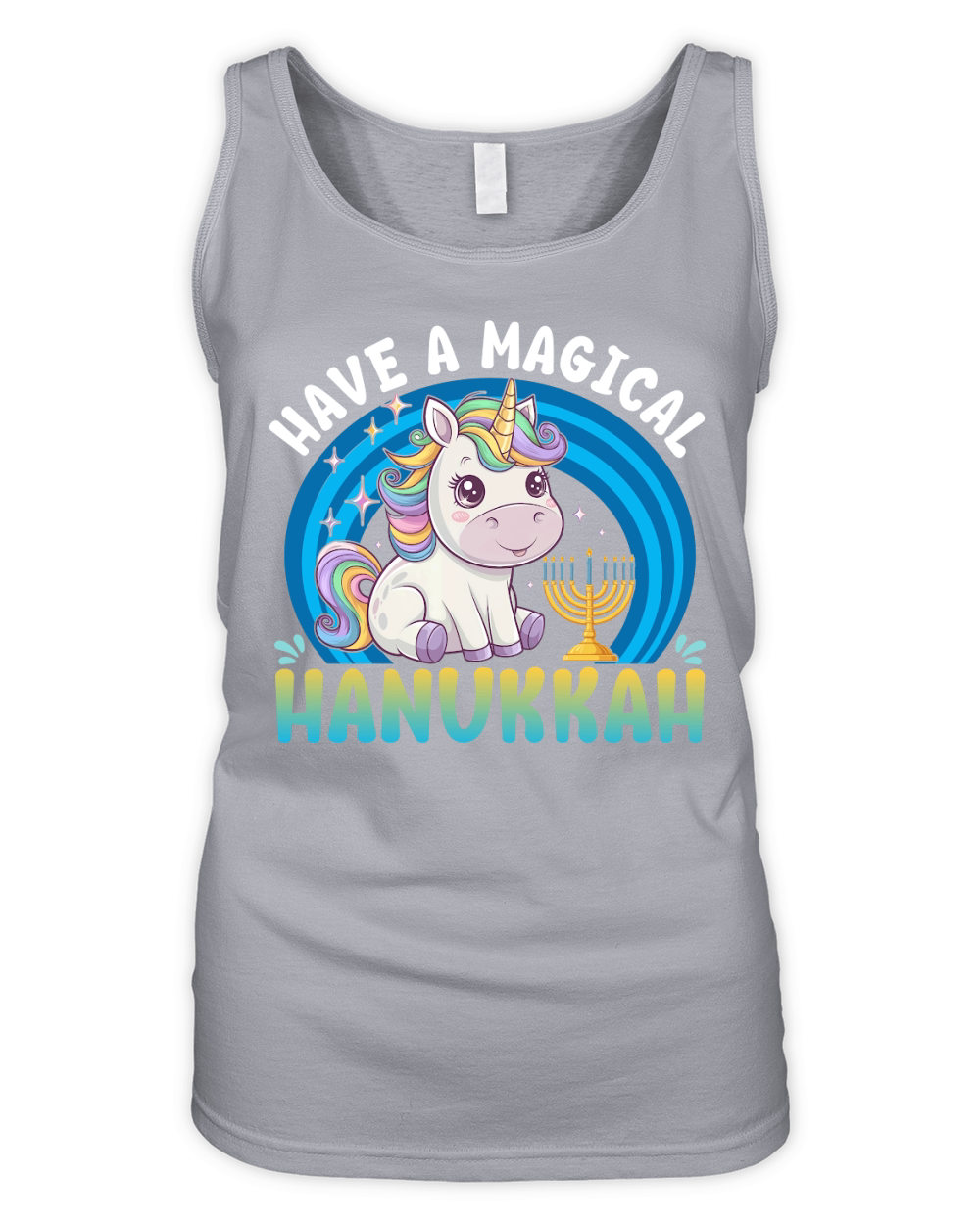 Have A Magical Hanukkah Organic Women's Tank Top