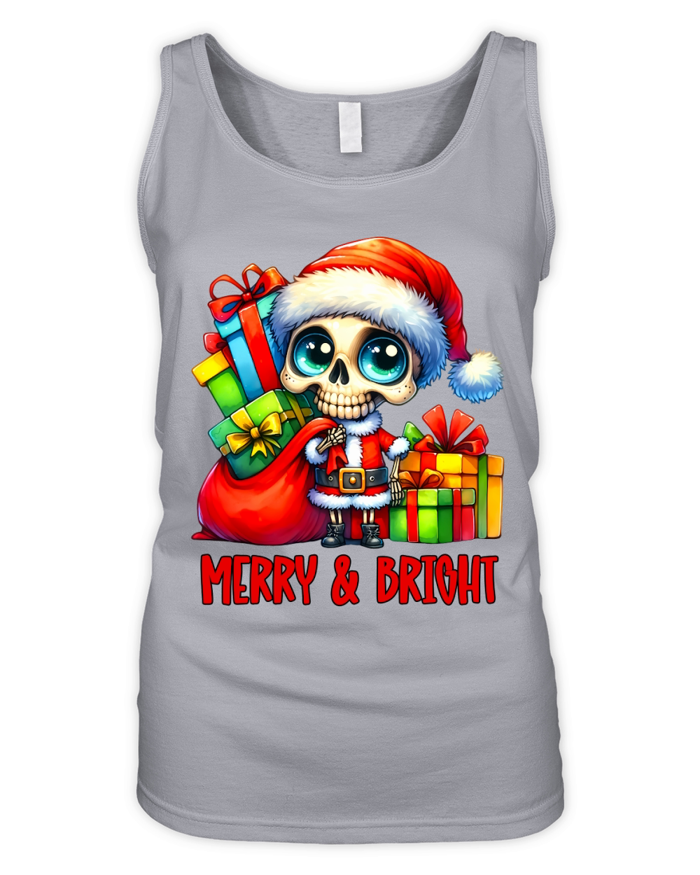 Merry and Bright Organic Women's Tank Top