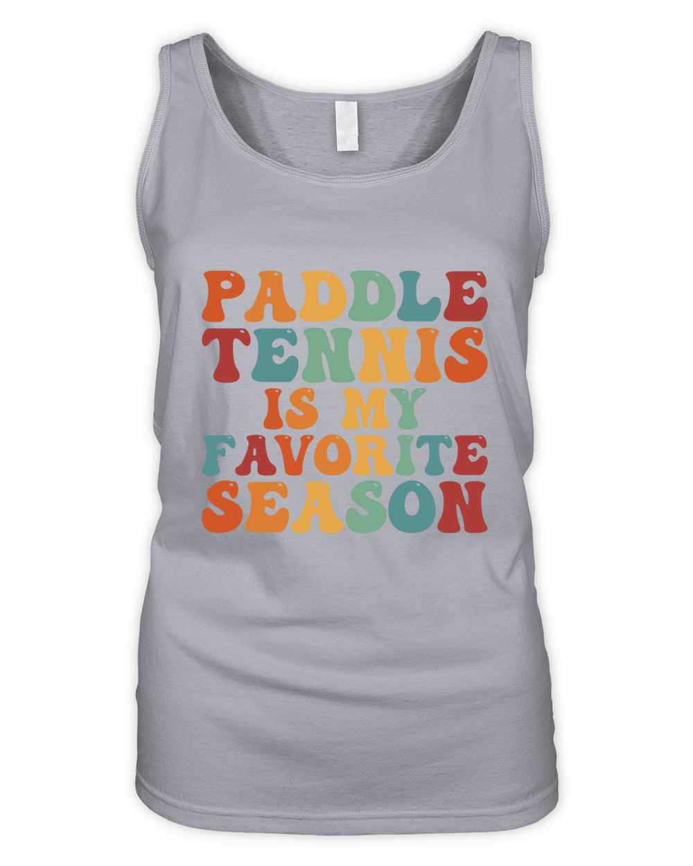 Paddle Tennis Is My Favorite Season Organic Women's Tank Top
