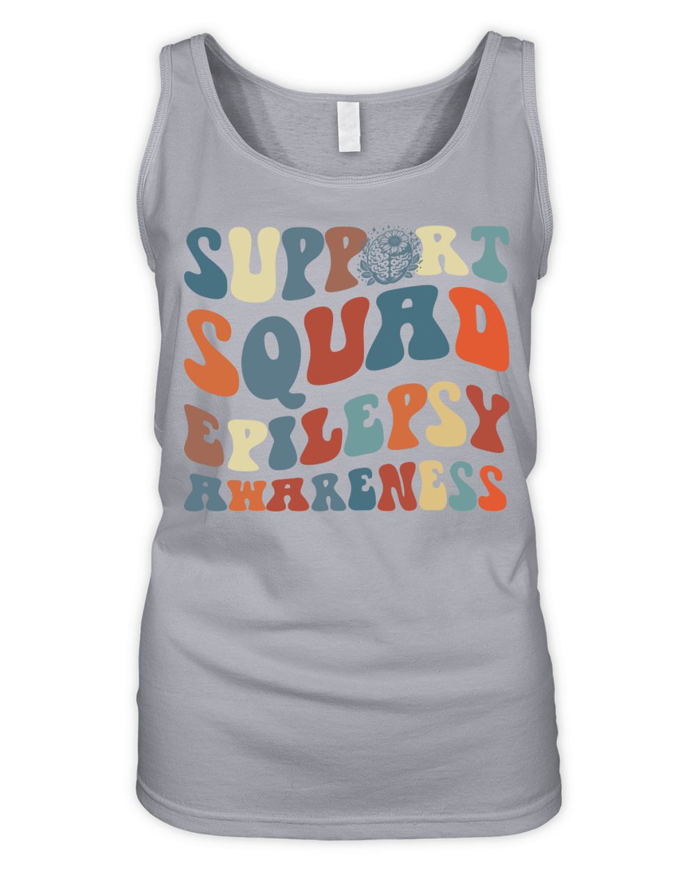 Support Squad Epilepsy Awareness Organic Women's Tank Top