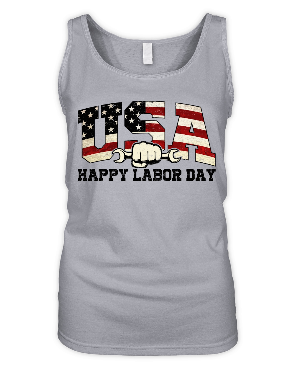 USA happy labor day Organic Women's Tank Top