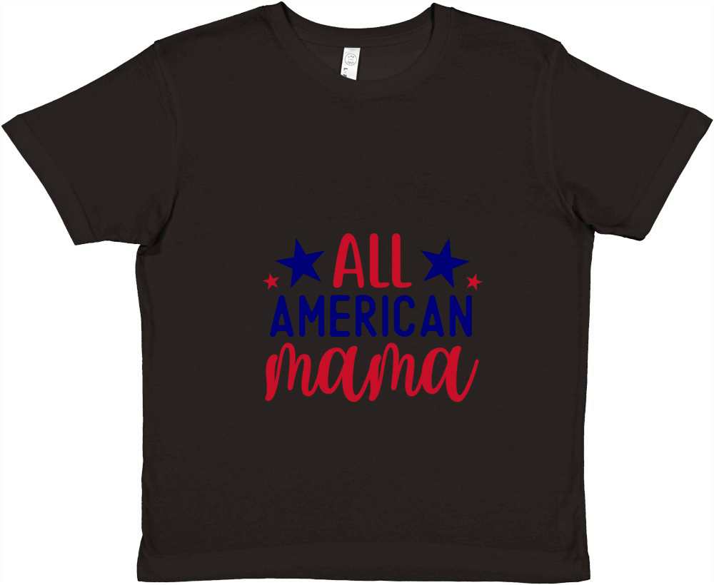 All american mama 2 Premium Kids Crewneck T-shirt