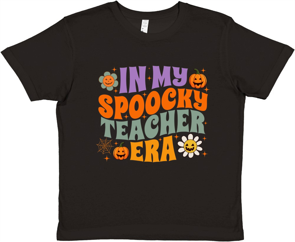 in my spooky teacher era Premium Kids Crewneck T-shirt